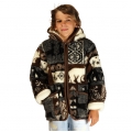 Детская куртка с капюшоном (меринос / аляска)