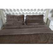 Спальные комплекты с двухслойным одеялом (верблюд  шоколадный)
